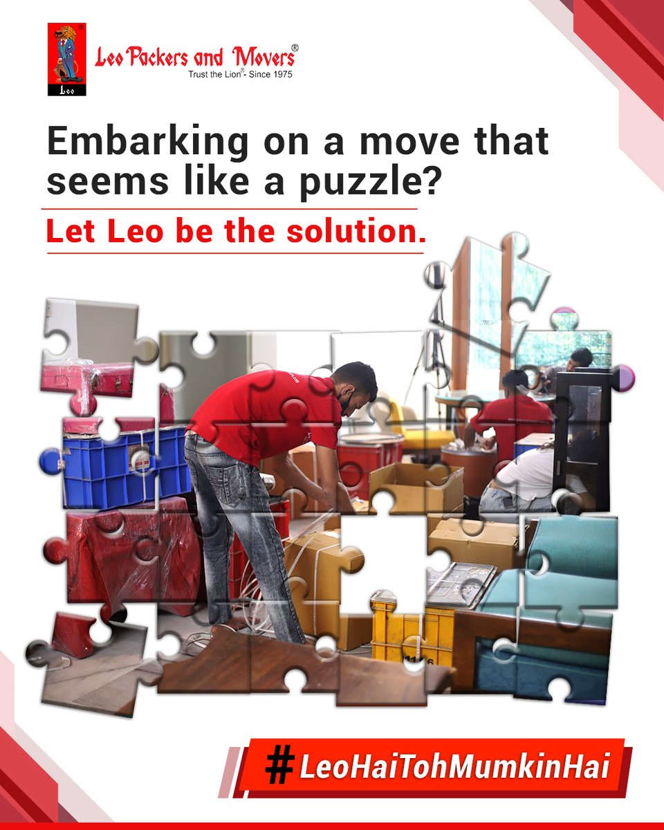 Trust_TheLion's tweet image. Turning challenging moves into success stories. #LeoHaiTohMumkinHai

#movingsolutions #packersandmovers #relocations #relocationservices #TransportServices #logistics