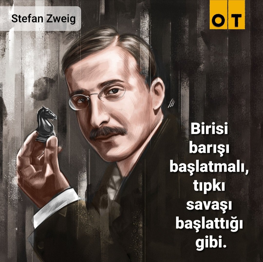 “Tüm dostlarımı selamlıyorum! Bu uzun gecenin sonunda şafak kızıllığını görmenizi dilerim! Ben, fazlasıyla sabırsız olan ben, önden gidiyorum.” 

Gitmemeyi seçmiş olmasını dileyerek vefatının 82. yılı anısına saygıyla... 

#StefanZweig