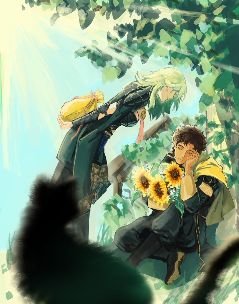 cervans_'s tweet photo. #クロレス #claudeleth 
An unexpected gift🎁💐
For claudeleth gift exchange! https://t.co/6gU96ZL17r