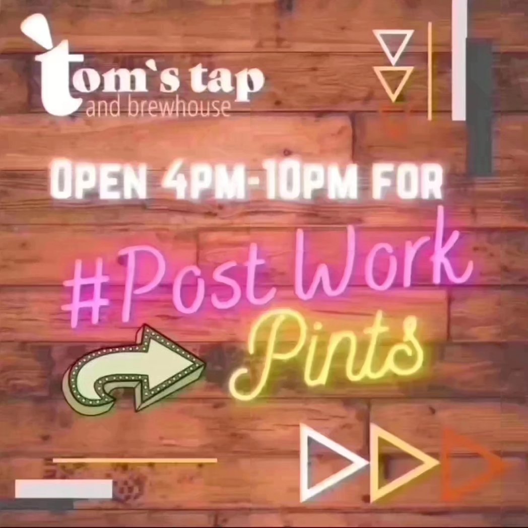 tomstapandbrew's tweet photo. We're open 4-10pm today for #postworkpints
See you there.
#craftbeer #craftbrewery #craftcider #craftbeerbrewedhere #crewe https://t.co/Ozhl9UH5ES