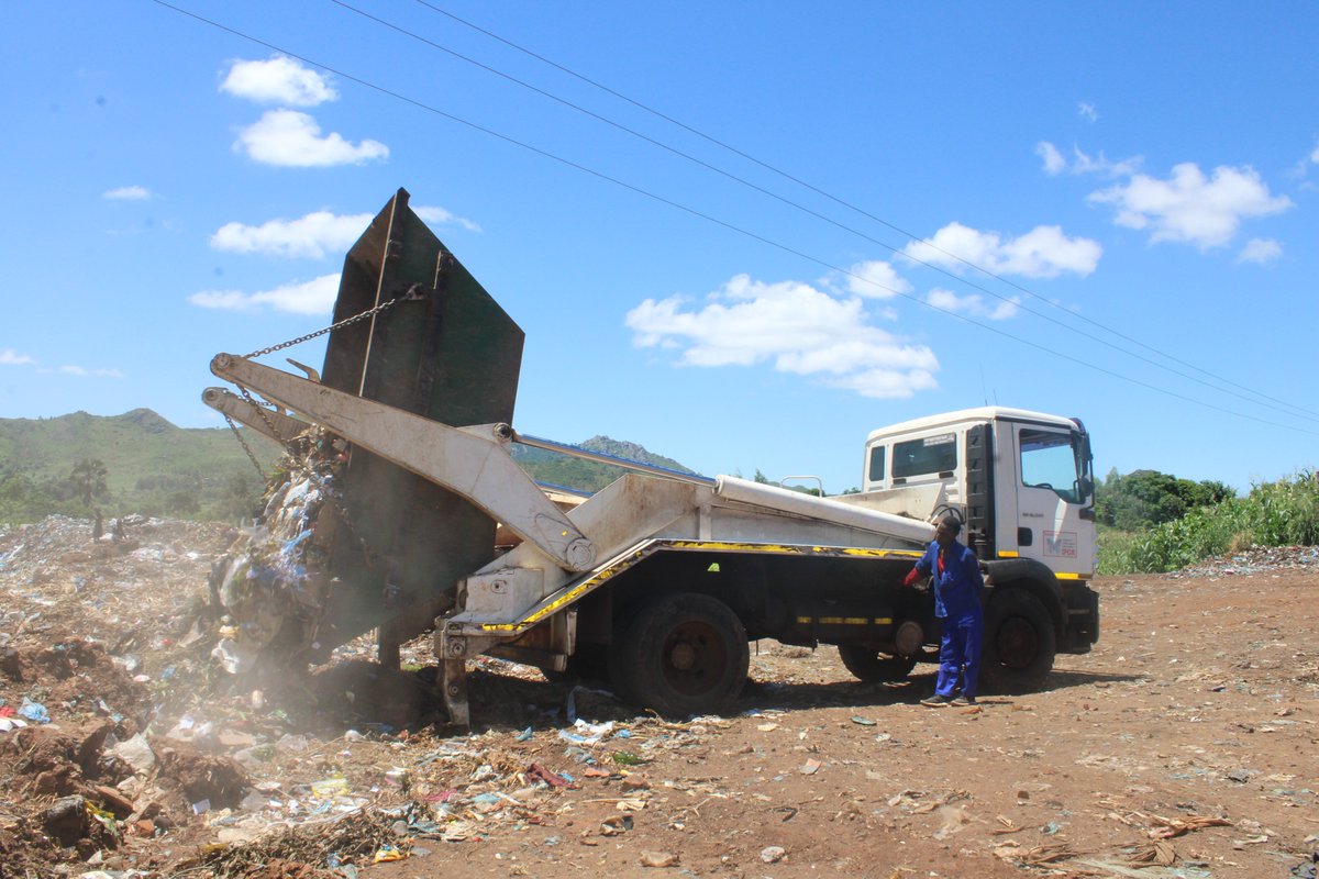 It's about 4 years now since we donated the skip loader truck and 8 skip bins to Zomba City Council to enhance waste management. We are happy that the truck and the skip bins keep making an impact on the management of waste in the city. #Zombacitycouncil.