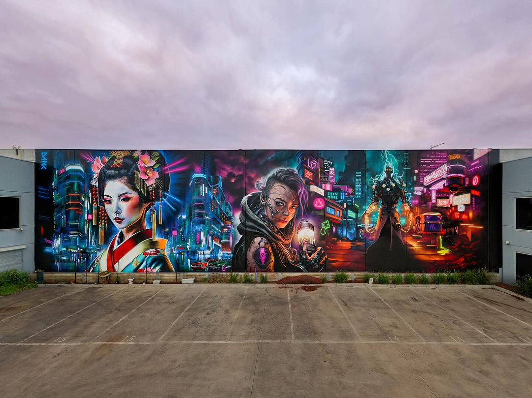 brababella's tweet photo. #Streetart by #DamienMitchell @ #Melbourne, Australia, for #Loopcolors
More info at: https://t.co/VpBYgfU3up
#streetartMelbourne #streetartAustralia #Australiastreetart #arteurbana #urbanart #murals #muralism #contemporaryart #artecontemporanea https://t.co/erx8Q4hfyE