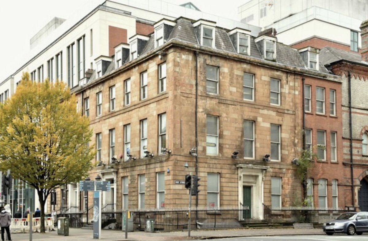 PlanBelfast's tweet photo. LA04/2024/0247/LBC - Application submitted by Clover Pubs NI No.1 Ltd proposing change of use from vacant storage area/former barbers at basement level &amp; change of use from offices at ground floor to public house (to facilitate extension to existing licensed premises Margot). https://t.co/cKafJae7YA