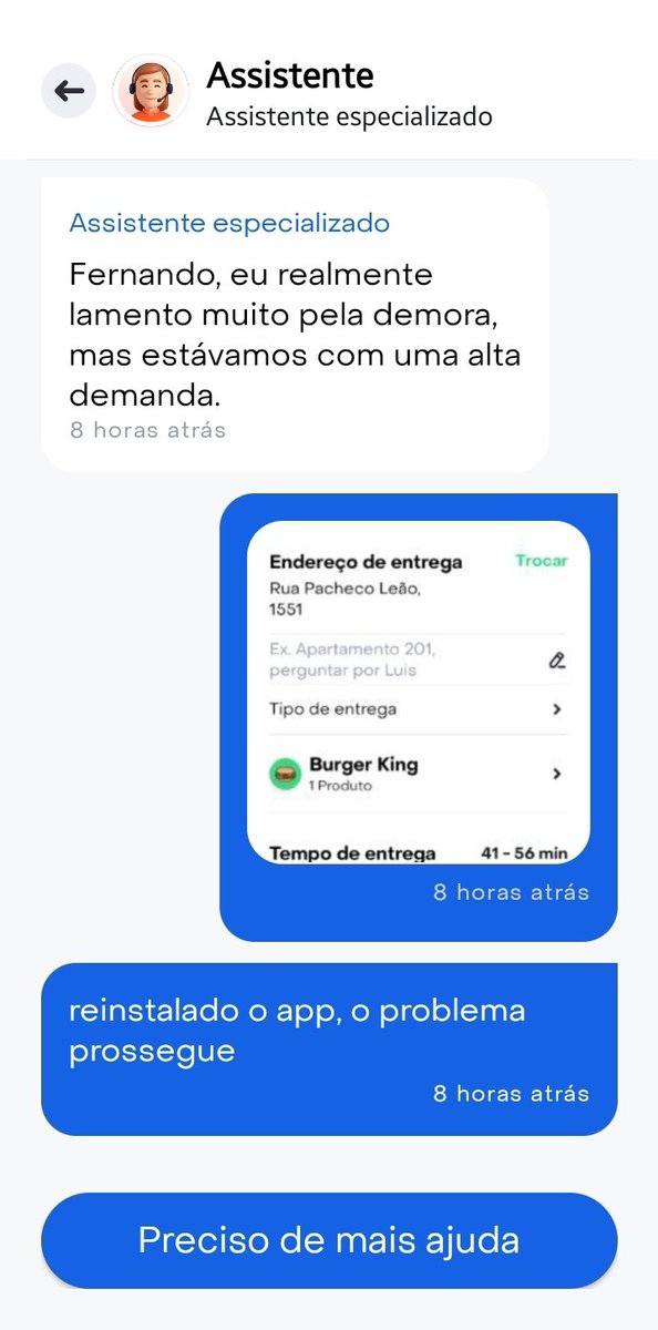 PedroVascoCom's tweet photo. @RappiBrasil @BurguerKingBR @iFood @BurgerKingBR @BurgerKingBR, @RappiBrasil (q já foi contatado pelo suporte do app, por DM aqui no X, mas não apresentou nenhuma sugestão de solução, devolutiva sobre o caso), vcs têm algo a oferecer, ainda q um ATENDIMENTO p/ começar a tentar resolver o caso? A experiência foi #decepcionante. https://t.co/qrDD1AsJgC