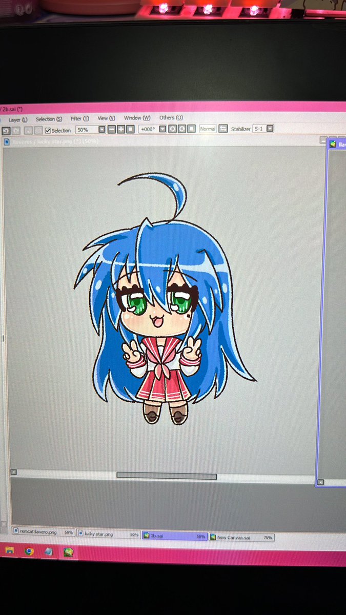 sherline_pl's tweet photo. Konata de Lucky star 💙

La hice hoy~... https://t.co/kteLYSxDpj