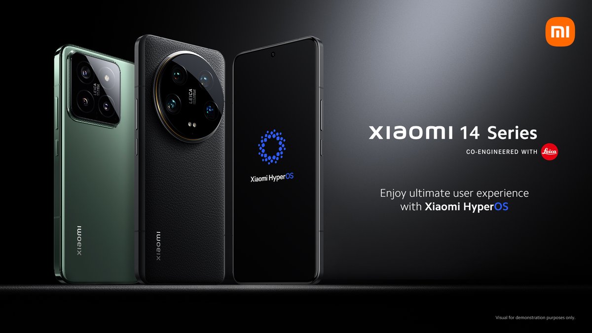 Xiaomi's tweet photo. #Xiaomi14Series is set to launch with the @XiaomiHyperOS_, bringing innovation to your fingertips.

Get ready for an experience-changer at #XiaomiLaunch on Feb 25th! https://t.co/baUrLhLamR