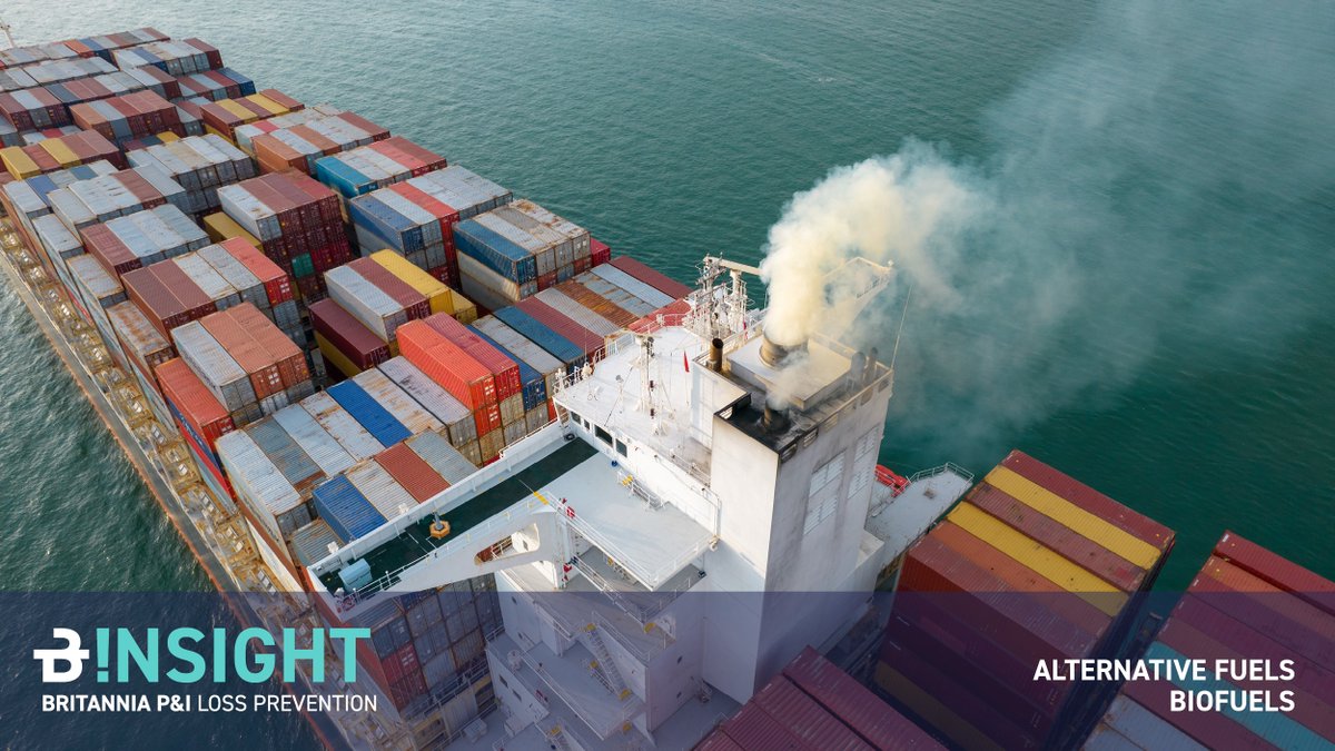 The Britannia Group, in collaboration with the Waves Group, has released the first instalment of its #AlternativeFuels series with the first insight report focusing on #biofuels. Read the insight report here: ow.ly/zwwc50QGaIU #shipping #maritime #emissions