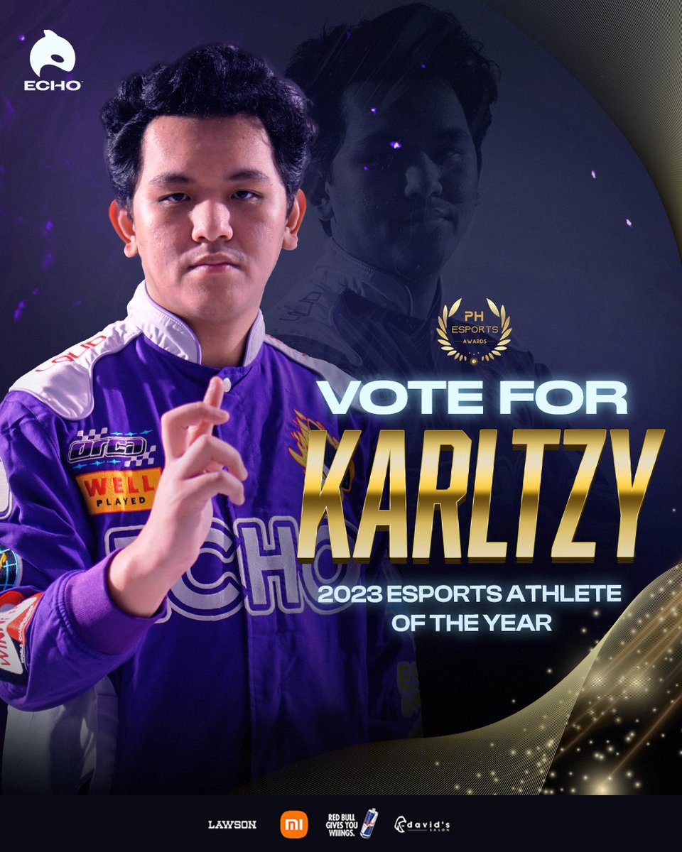 teamliquidph's tweet photo. KarlTzy has been nominated in the Philippine Esports Awards under the 2023 Esports Athlete of the Year category! 🏅

Vote here: https://t.co/YrUAhGmpxZ

#RedBullPH #GivesYouWiiings #EchoLoud #EchoProud #ECHO https://t.co/5RVGGl82C6