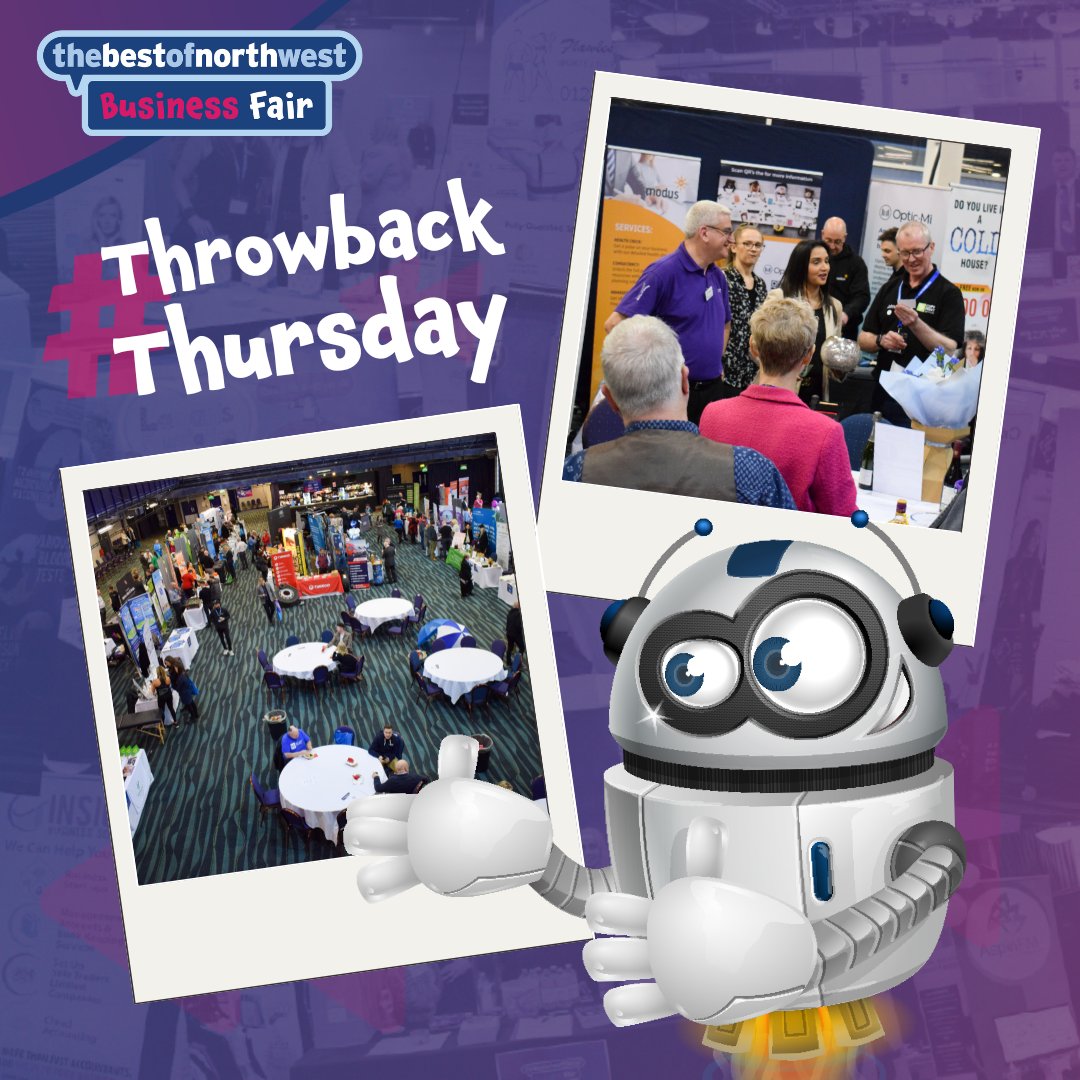 🎉 It's #ThrowbackThursday 🌟

🔗 Ready to be part of our business community? Register now by contacting our team: thebestofnorthwest.co.uk/business-fair-…

#bonwBusinessFair #LocalNetworking #BusinessOpportunities #NetworkingEvent #ConnectAndGrow