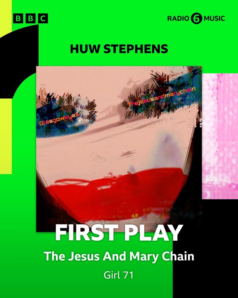 With the release of Glasgow Eyes album and our UK/EU Tour starting next month, thought we’d drop the 3rd track Girl71 with <a href="/huwstephens/">Huw Stephens</a> on <a href="/BBC6Music/">BBC Radio 6 Music</a> . Tune in from 4pm today.

bbc.co.uk/programmes/m00…

Pre-order Glasgow Eyes and Tour Dates: themarychain.com