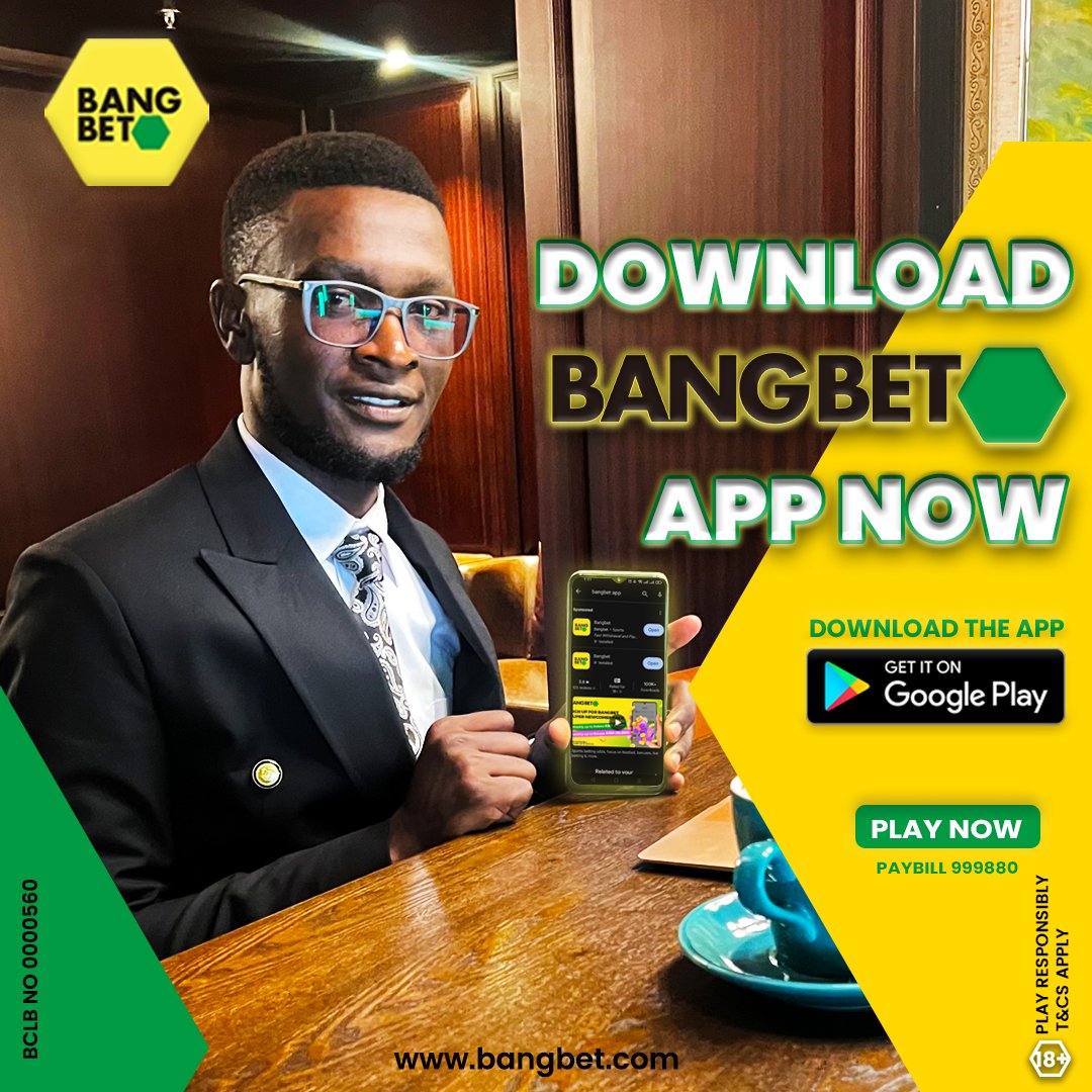 Get our app on play store today‼️
Get all service all at once
Download Now! bangbet.com
Sote ni washindi 💪
#bangbet
#DownloadNow
#trending
#bestpost
#throwbackthursday