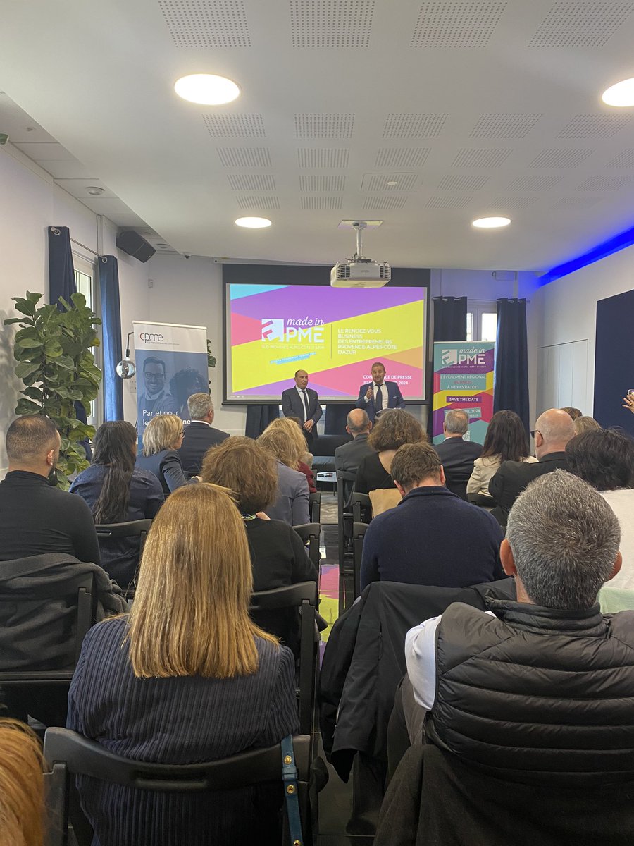 alaingargani's tweet image. 🚀Conférence de presse Made in PME Sud au Club @Pernod_Ricard 
« Dans quelques semaines on aura plusieurs milliers d’entrepreneurs au Parc Chanot ! »
C’est le rendez-vous business de l’année au Parc Chanot les 18&amp;amp;19 avril 2024🤝

Merci à tous nos partenaires ✨