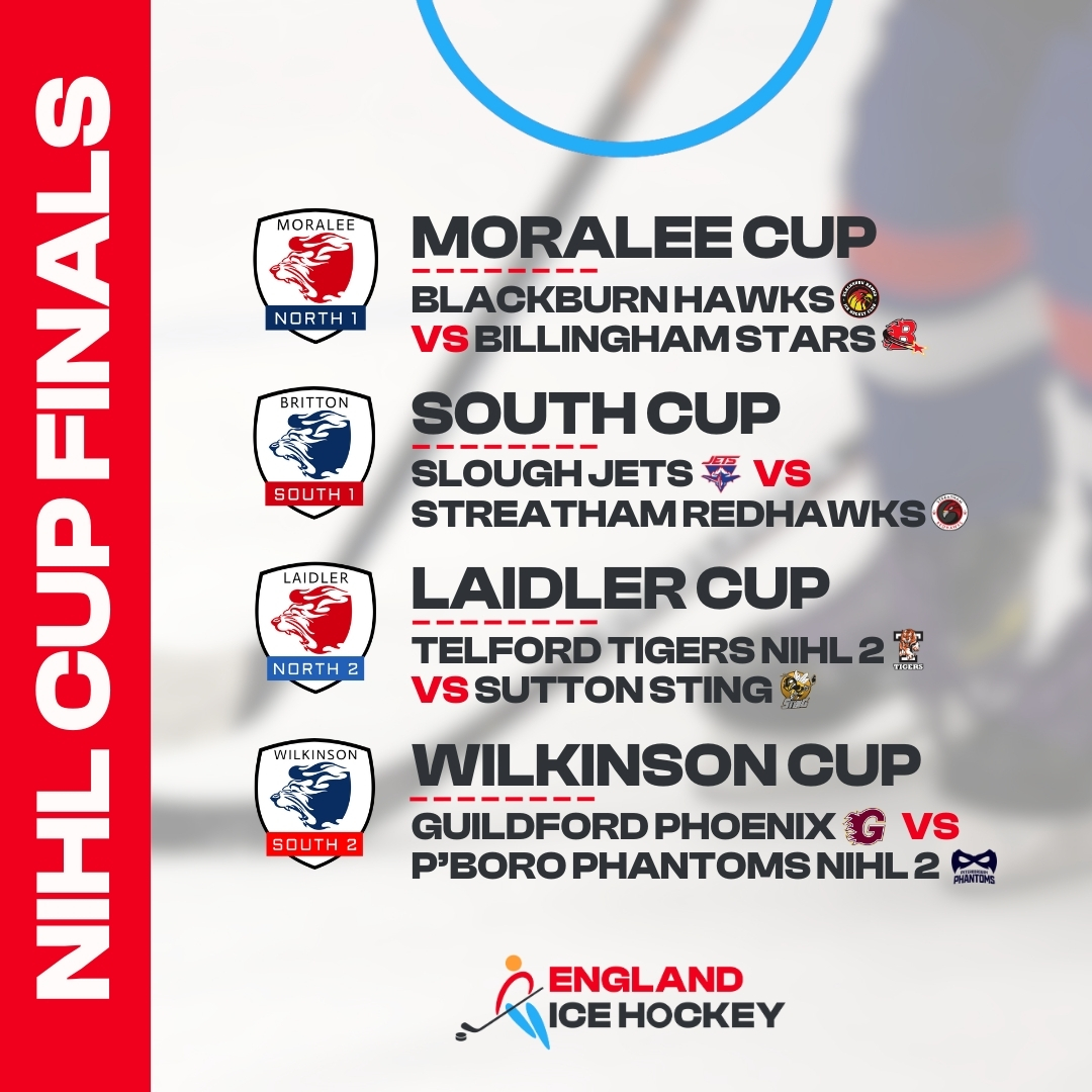 Plenty of silverware up for grabs across the NIHL this weekend! 🏆💪

Find all fixture details ➡️ pulse.ly/hk0akant9l