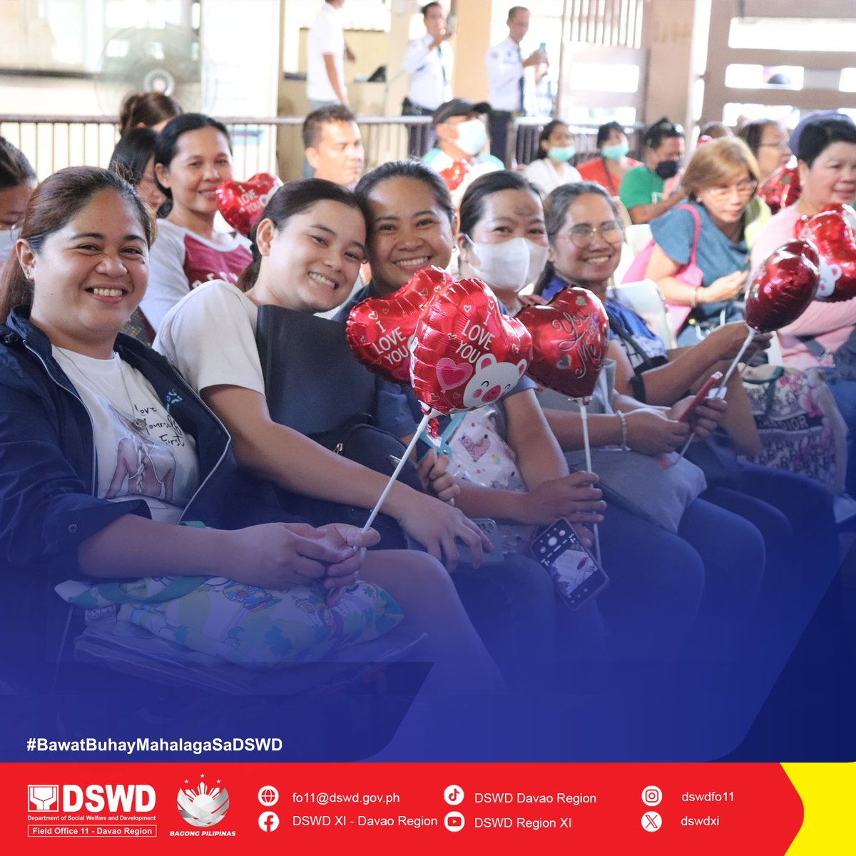 dswdxi's tweet photo. 𝗗𝗦𝗪𝗗 𝗫𝗜 𝗺𝗶𝘀𝗼𝗿𝗽𝗿𝗲𝘀𝗮 𝘀𝗮 𝗺𝗴𝗮 𝗸𝗹𝗶𝘆𝗲𝗻𝘁𝗲 𝗸𝗮𝗿𝗼𝗻𝗴 𝗩𝗮𝗹𝗲𝗻𝘁𝗶𝗻𝗲’𝘀 𝗗𝗮𝘆!
Read more: https://t.co/Iels5hp9b2
Walang maiiwan sa Bagong Pilipinas!
#BawatBuhayMahalagaSaDSWD https://t.co/AEjN6A652K