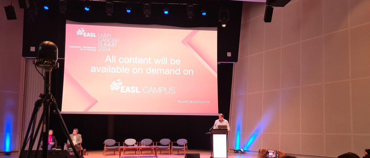 Let's start #livercancersummit 2024 <a href="/EASLedu/">EASL Education</a>