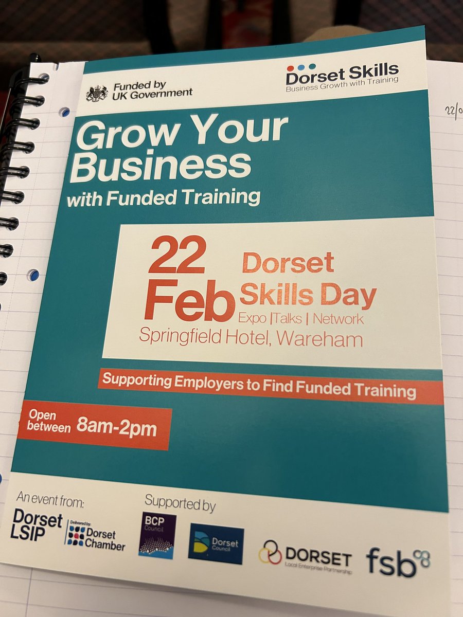 LeeTimothySport's tweet photo. Great to be attending the Dorset Skills Day today! @DorsetChamber @cimspa https://t.co/OsQpqqNJnX