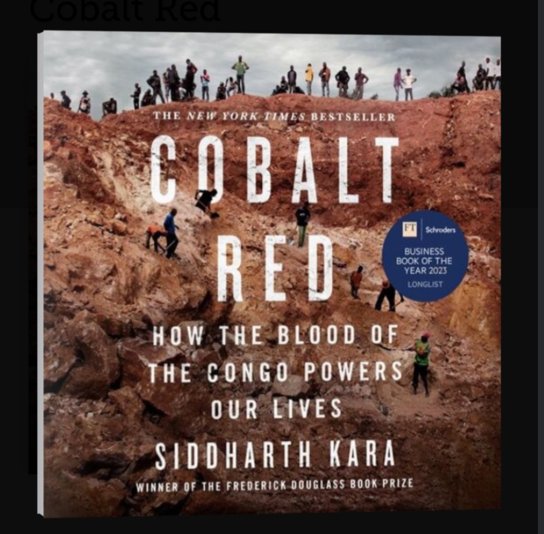 GladXO_'s tweet photo. I highly recommend this book. It highlights the real cost of our rechargeable tech and what's really going on in #Congo https://t.co/pp7avZit7X