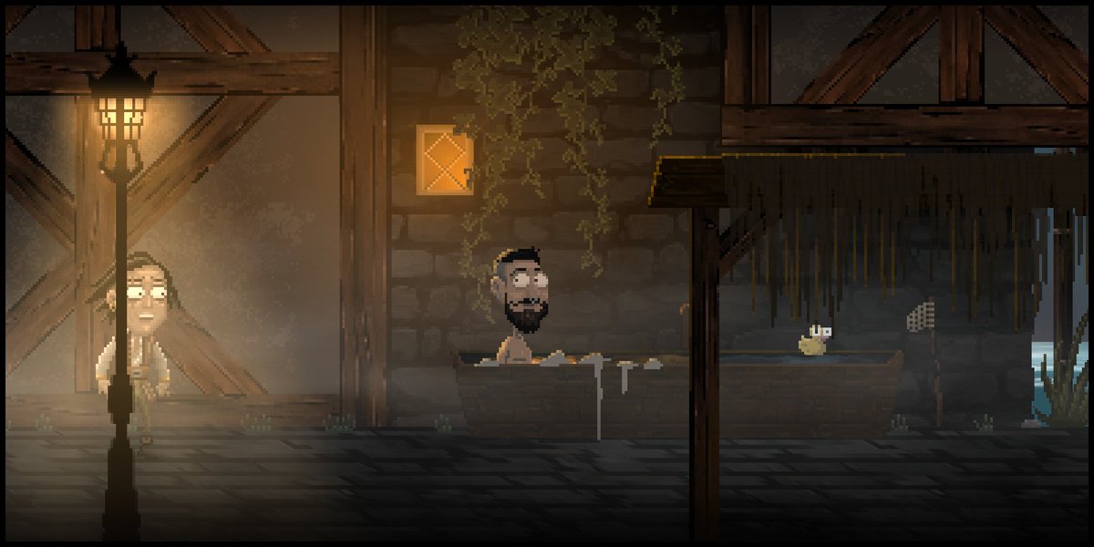 One week to the official release of Ghost In The Mirror!

Oh I forgot to mention that my game contains nudity 🔞(I'm kidding ...maybe)

Wishlist: bit.ly/gitm_hbd

#indiegame #pixelart #pointandclick #pirates #ghosts #gaming #steam #GooglePlay #appstore