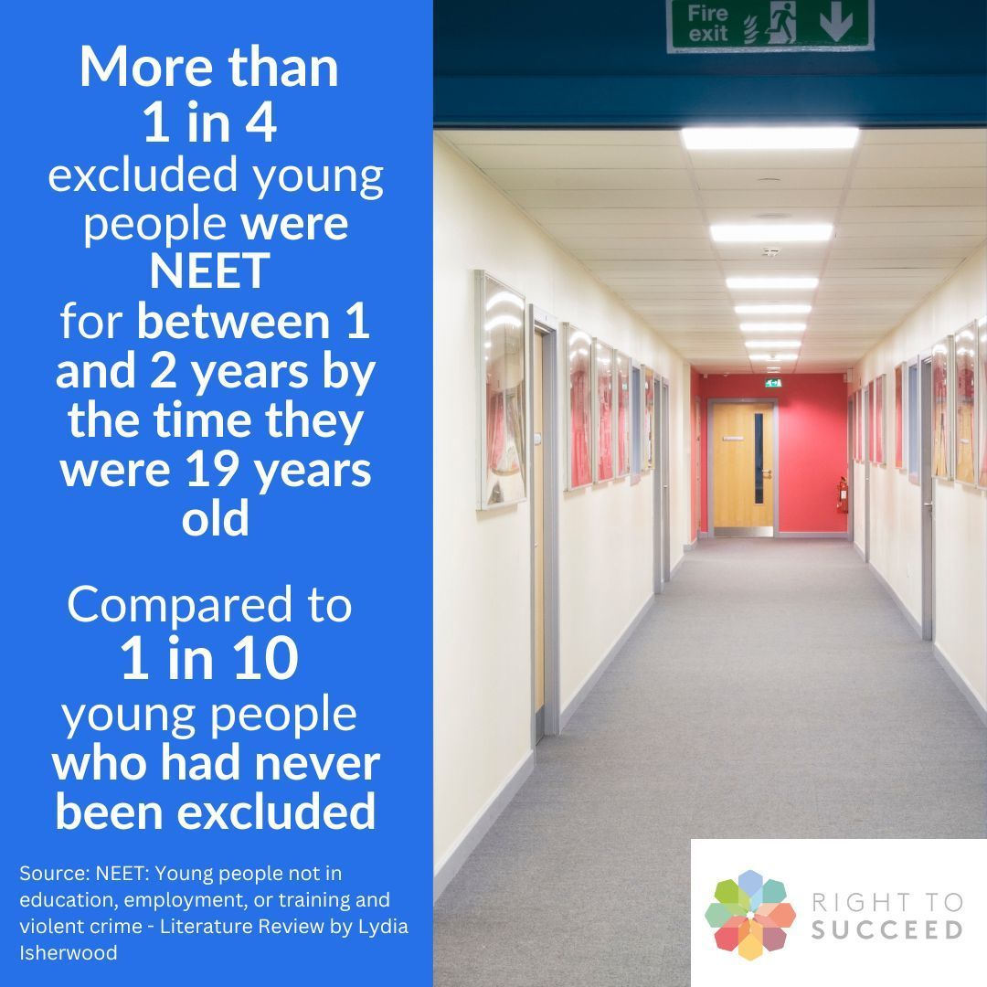 #Exclusions impact young people's lives far beyond the classroom. We believe that every child has the right to succeed, no matter where they live, and that they deserve the support needed to learn and thrive. #education #inclusion