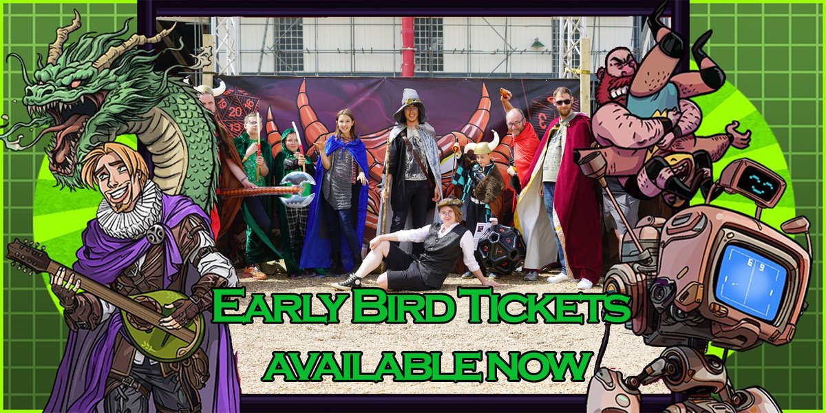 🎉🎉We're back at The Historic Dockyard Chatham 

📆June 15-16th 2024

Early bird tickets are now on sale at the link below!
We can't wait to explore with you what we have happening this year! What are you most excited for?

medwaygamingfestival.com

#MGF24