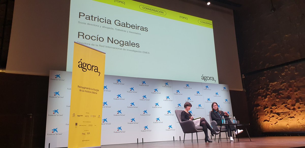 Fátima Anllo Vento (@fanllovento) on Twitter photo Segunda mesa de hoy en <a href="/agoraclasica/">Agora Clasica</a> Una conversación sobre las claves para la Incidencia Política en las Políticas Culturales con Patricia Gabeiras <a href="/pgabeiras/">Patricia Gabeiras</a> <a href="/FundGabeiras/">Fundación Gabeiras para el Derecho y la Cultura</a> y con Rocio Nogales de <a href="/emesnetwork/">EMES Network</a>. Segunda mesa de hoy en <a href="/agoraclasica/">Agora Clasica</a> Una conversación sobre las claves para la Incidencia Política en las Políticas Culturales con Patricia Gabeiras <a href="/pgabeiras/">Patricia Gabeiras</a> <a href="/FundGabeiras/">Fundación Gabeiras para el Derecho y la Cultura</a> y con Rocio Nogales de <a href="/emesnetwork/">EMES Network</a>.
