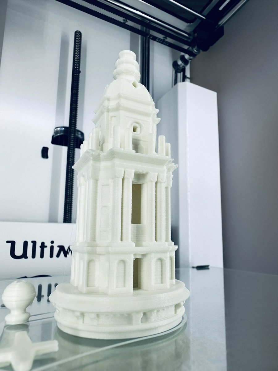 n3D_workshop's tweet photo. La linterna de #StPaul o lo que es lo mismo, un campanario sin campanas.
#3Dprinted #3Ddesigned
#JuevesdeArquitectura https://t.co/DA7PG2gDOY