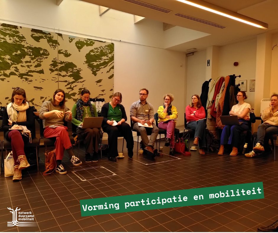 Participatieprojecten, niemand kan er tegen zijn. Maar hoe betrek je echt iédereen? Dat staat vandaag op het programma van onze vorming.
#participatie
#mobiliteit