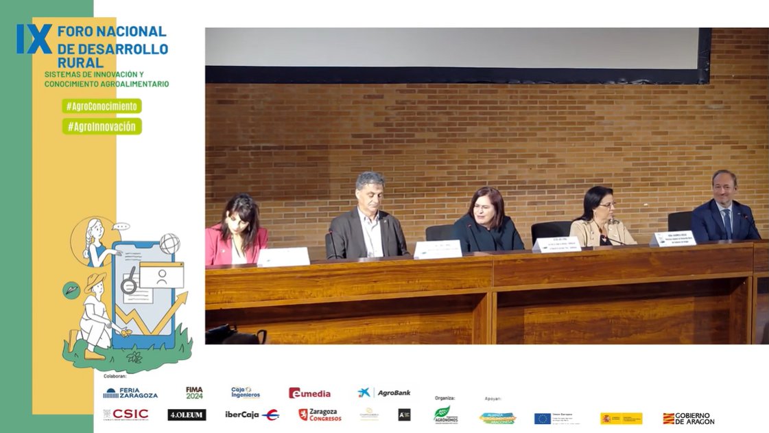 📹🗣️ En este vídeo os dejamos el Acto Inaugural de la segunda jornada del IX Foro Nacional de Desarrollo Rural 📳👇🏻 - #AgroInnovación / #AgroConocimiento El día 14 de febrero, en el marco de #FIMA2024, tuvo lugar este acto con una conferencia inaugural de @Isabelbombal1 y las…