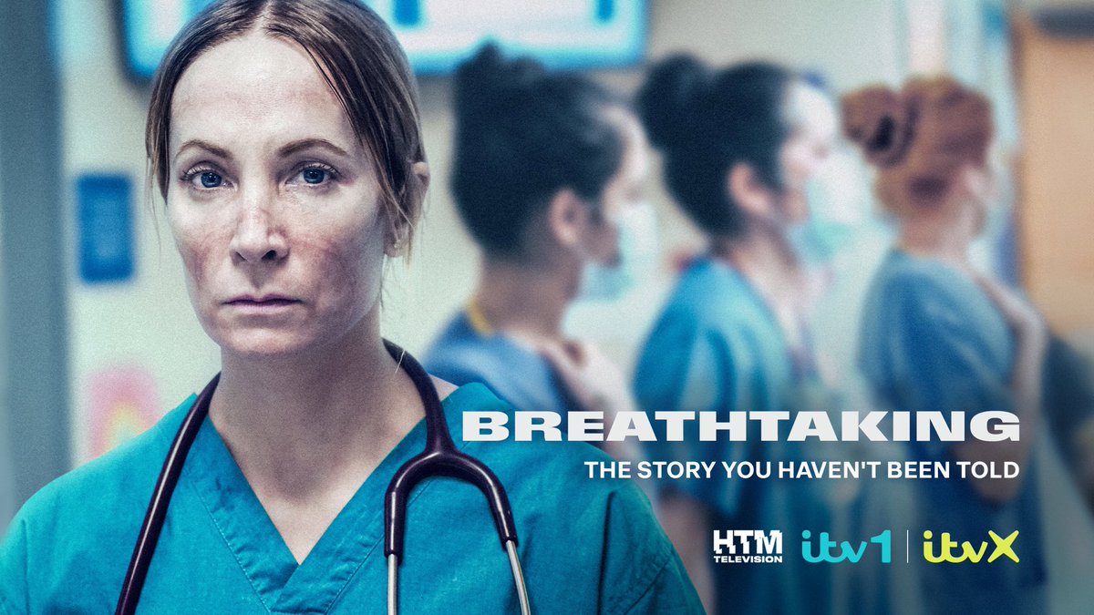 Thank you so much to everyone who watched #Breathtaking this week. It was our honour to salute the untold sacrifices of #NHS staff during the first year of the Covid pandemic. ICYMI all three episodes are available for streaming ⁦@ITVX⁩.