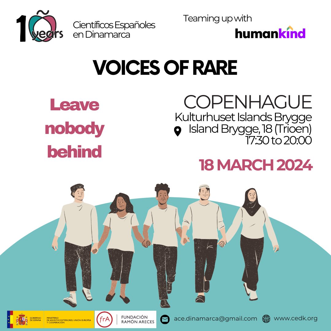 Did you know that Rare Diseases Impact More People Than Cancer and AIDS Combined? Last chance to join Voices of Rare. Join us on March 18th in an intimate panel discussion with different stakeholder involved in the Rare Diseases community. Register here: forms.gle/RYiNeiRvMSuFPY…