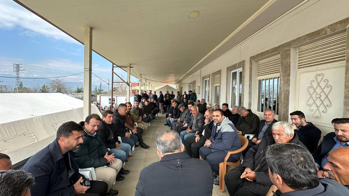 Daire Başkanımız İbrahim Hızyolu ile #Nurdağı ilçe yönetimi mahallerimizi ziyaret etti. 

Nurdağı’nda yürütmekte olduğumuz çalışmalardan bahsederek;
vatandaşlarımızın öneri ve taleplerini aldılar.