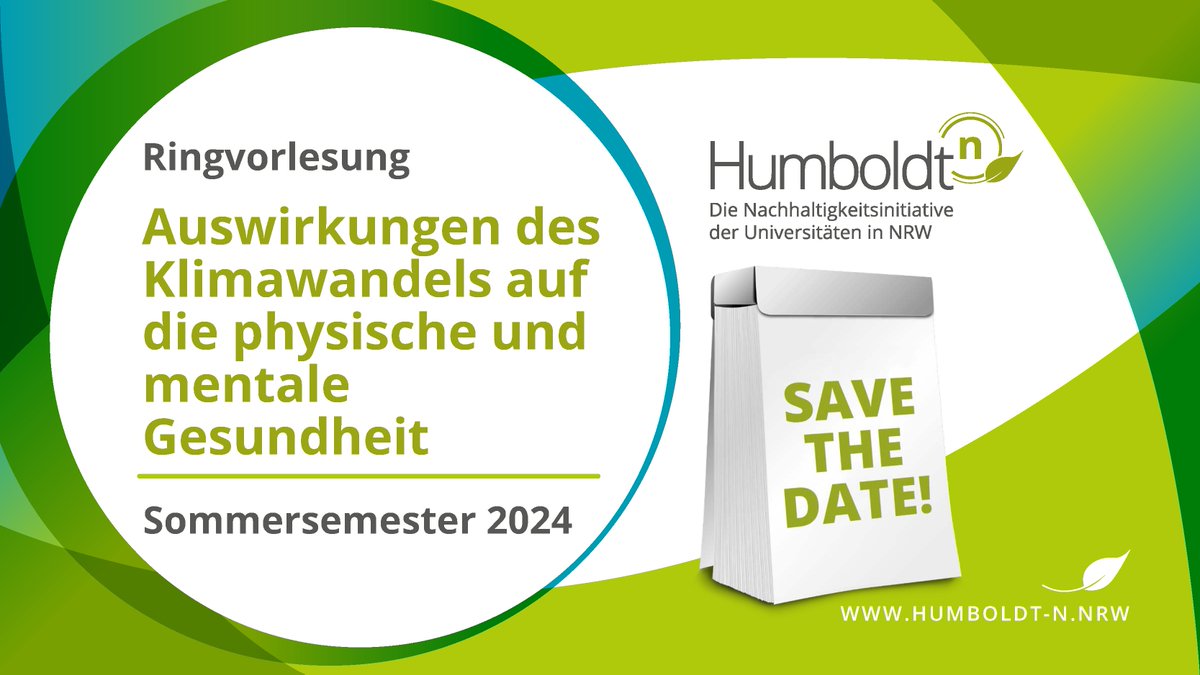 📢Out now: das Programm der @humboldthochn -Ringvorlesung 'Auswirkungen des #Klimawandels auf die physische und mentale #Gesundheit' - meldet euch an und seid dabei t1p.de/sy5cn @Wupperinst