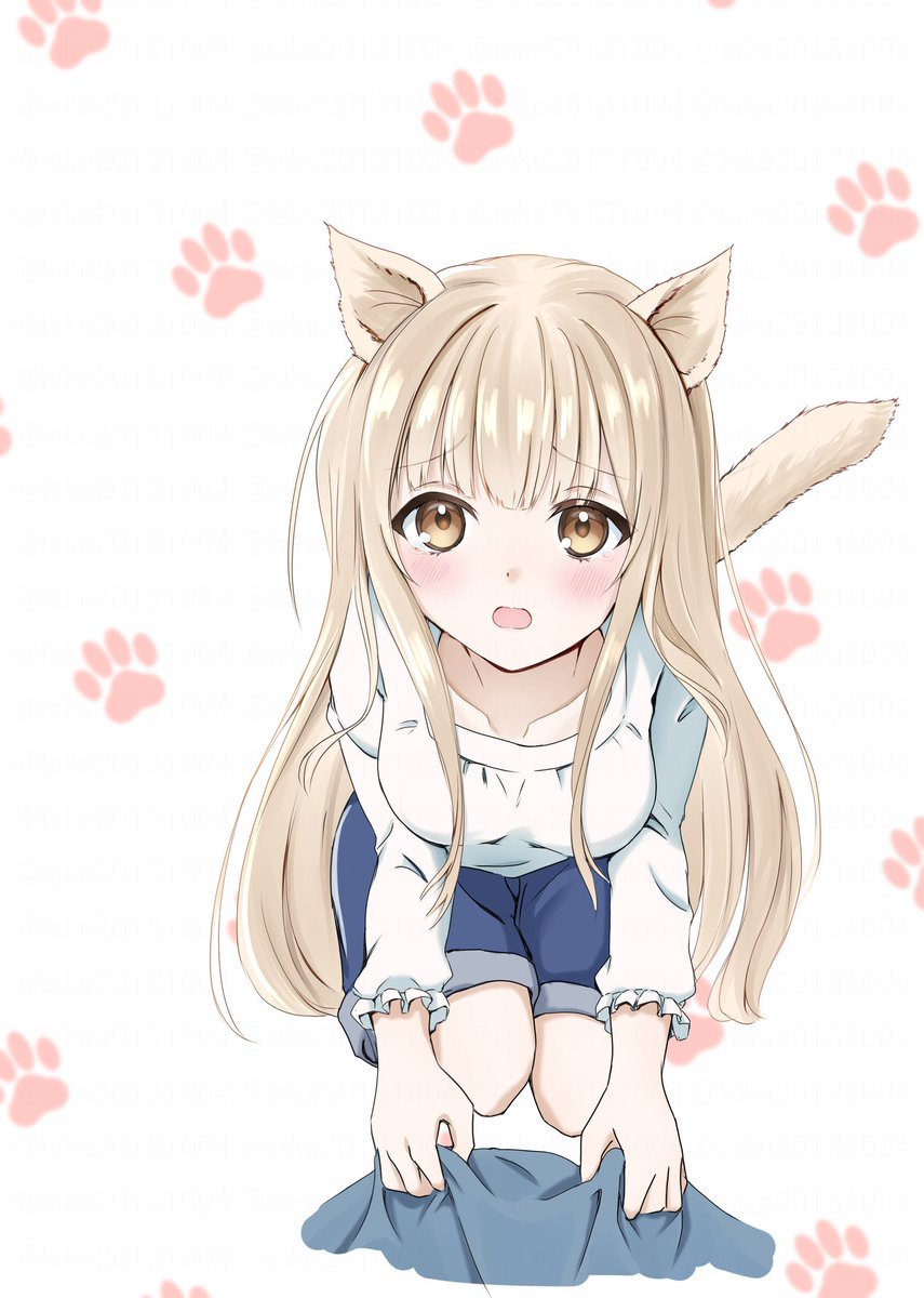 「猫耳真昼さんはもう描いてたんですけどね#お隣の天使様にいつの間にか駄目人間にされ」|🧸🐎take＠桜花画廊「CROSS」頒布中🌸☀️🌙☘のイラスト