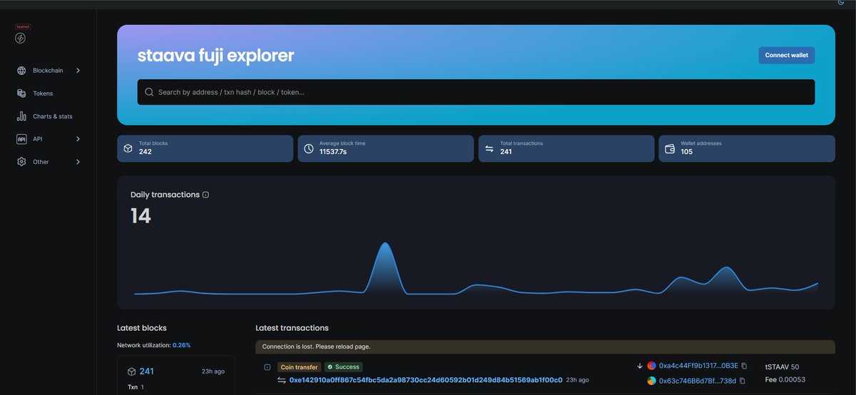 #StaavaEVM⛓ is first African fastest EVM Blockchains, With #ScarcityDrives.
Whatever the #ETHEREUM  or #BNBchain can, is now possible on Staava Protocol. We are Inviting 10k Users to perform testnet task &amp; earn 50 $STAAV.

Get 50 $tSTAAV @ t.me/josh_staava/91 to perform task