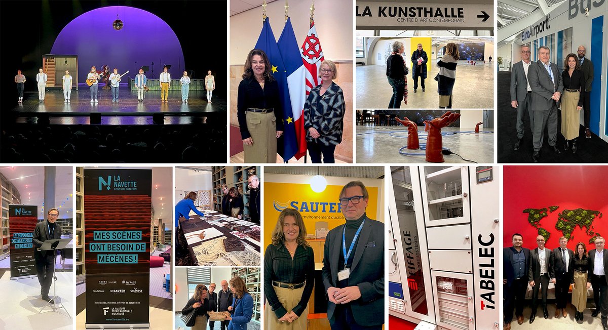 La culture enrichit les relations entre le #Québec et <a href="/mulhouse/">Ville de Mulhouse</a>

Retour sur le déplacement de la Déléguée générale du Québec en 🇫🇷, <a href="/mboisvert_dg/">Michèle Boisvert</a>, à la rencontre de différents acteurs politiques, culturels et économiques de la ville de #Mulhouse.

➡️ bit.ly/48vlkDI