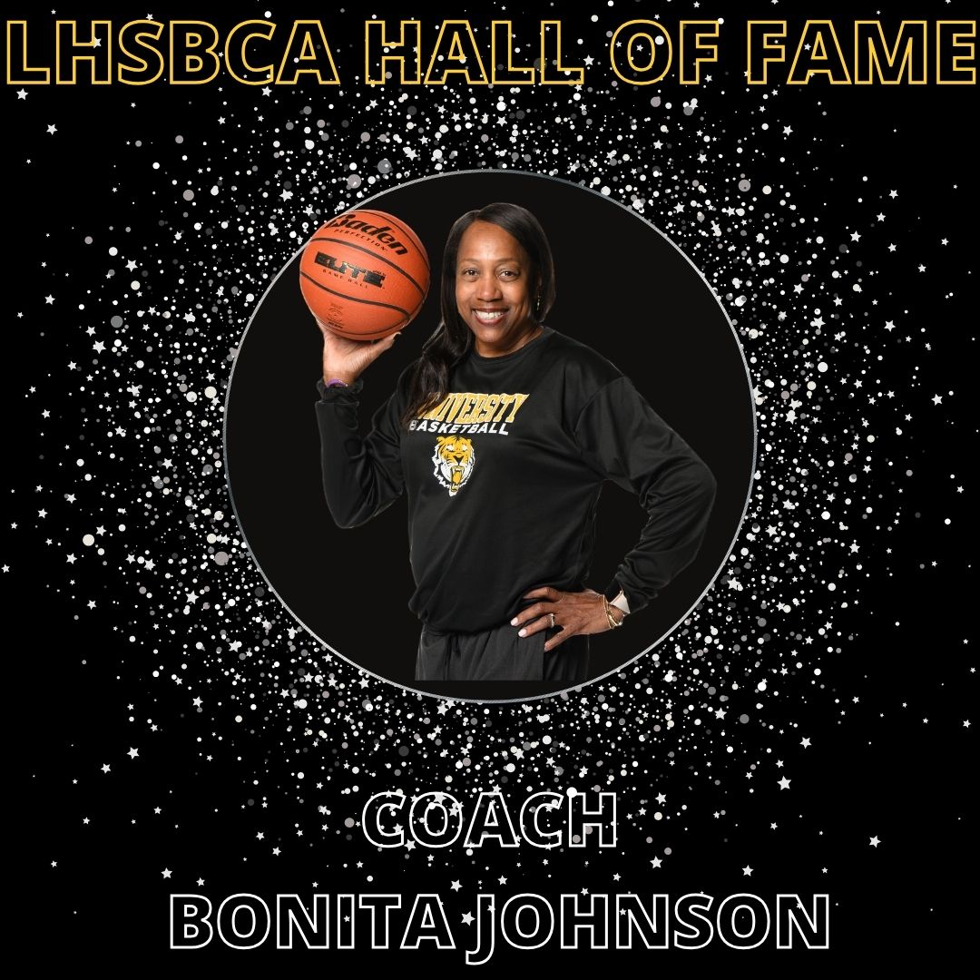 UHScubathletics's tweet photo. Congrats to our Girls Basketball Head Coach, Bonita Johnson was nominated and selected into the Louisiana High School Basketball Coaches Association Hall of Fame. The ceremony honoring the inductees will take place March 15th in Pineville the day before the annual All-Star game. https://t.co/IgpclggSYK