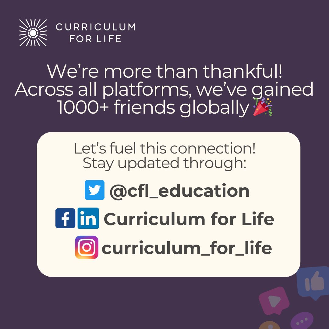Curriculum for Life tweet media