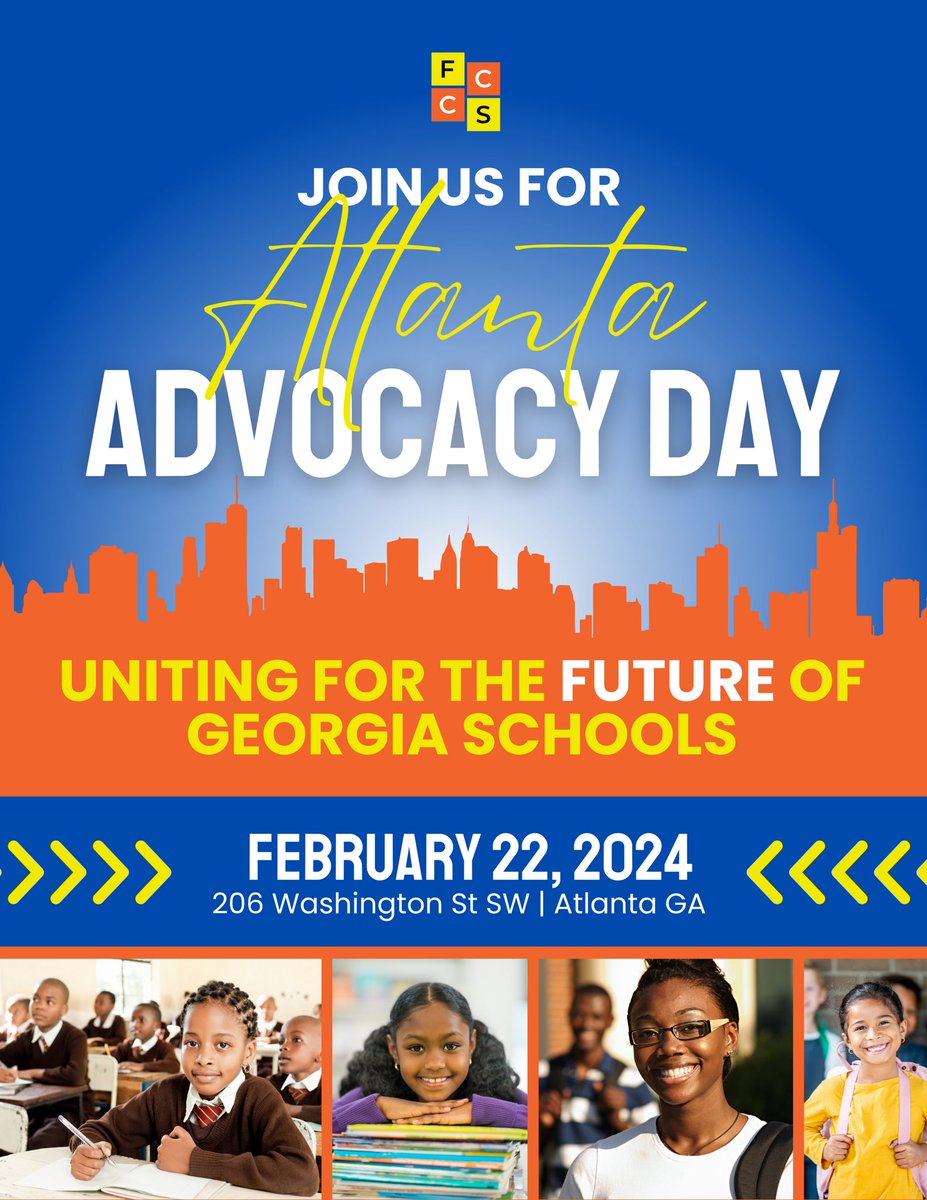 ChooseSchools's tweet photo. FCCS’ Atlanta Advocacy Day is here. Where we gathered over 1000 students to advocate for School Choice and Equity in Education!
#fighttochoose #atladvocacyday #selfdetermination https://t.co/vi5SlvPlA4