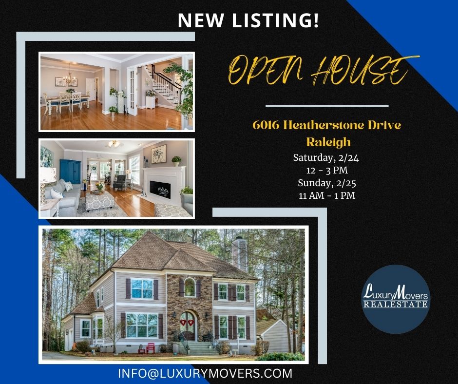 We have a #newlisting and are hosting an #OpenHouse weekend!  This one is a show stopper in a sought after #raleigh neighborhood with NO HOA!  More info here: bit.ly/6016Heathersto…  We can't wait to see you!  This could be your dream home!   #raleighrealestate  #homeforsale