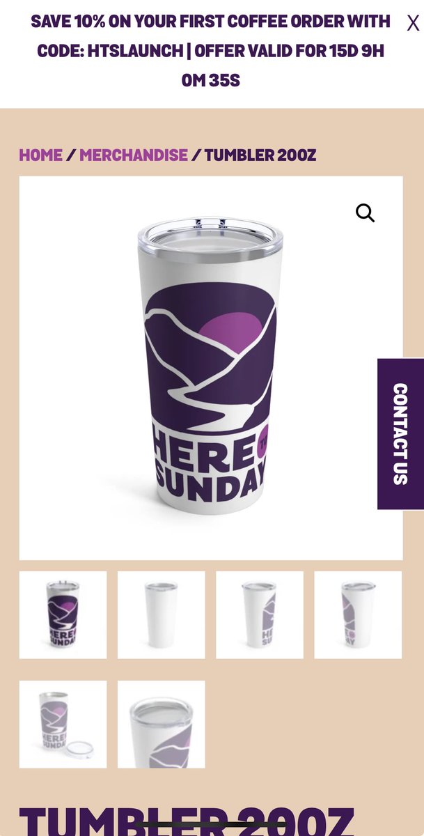 OfficialHTSC's tweet image. New product alert!

Hey traveler!

Need a new tumbler? We got one for ya😉☕️ #coffee #heretosundaycoffee #needsmet #coffeelove