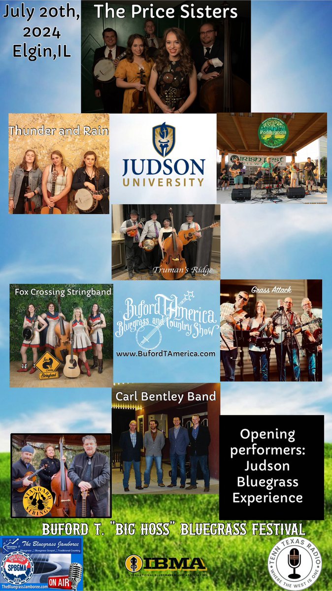 BufordTBigHoss's tweet photo. π https://t.co/8EfWRkS5bn
#Bluegrass #festival #summer #music #ThePriceSisters #Foxcrossingstringband #Grassattack #Paddygrass #Thunderandrain #carlbentleyband #Trumansridge #standardstrings #elgin #Illinois @gcrumejr @ElginIL #fun @cj_fallingwalls @MusicCityMemo @BluegrassDirect @RedDirtCountry1 @banjoreserve @TennTexasRadio @IntlBluegrass #countrylife #Wisconsin #indiana