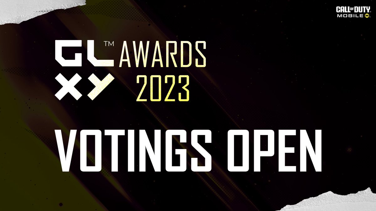 🌟 The GLXY #CoDMobile Awards 2023 is here. VOTINGS are open for all the categories now. Time to show your support for the nominees! 🌟

Kindly vote by clicking on the link below. ⏬️
forms.gle/TuNyZ2Fz5cEALw…
