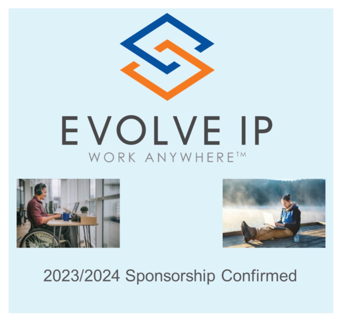 Excited to announce my next sponsor for the 23/24 season Evolve IP. @EvolveIP_Europe 

Evolve IP is a vertical specialist; supporting large hoteliers, automotive specialists, healthcare providers, and more.

Please go check out their work.