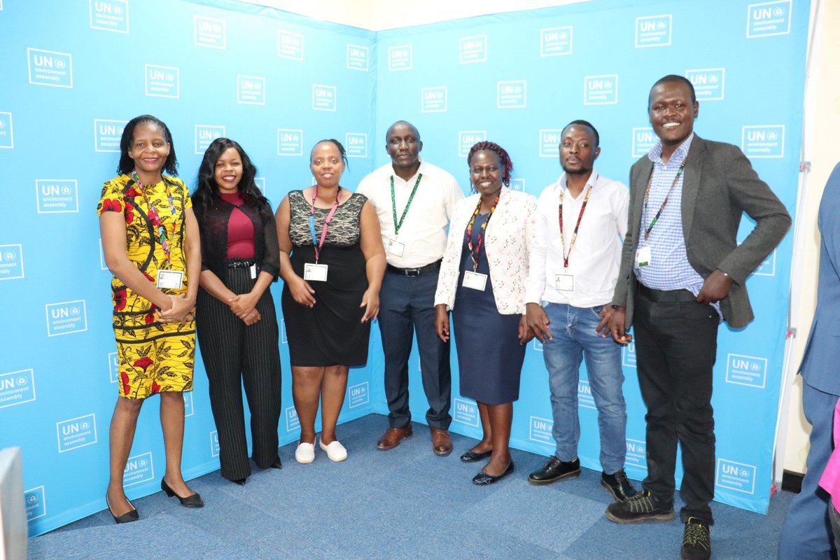 Fellows from <a href="/CleanAirCAC/">Clean Air Catalyst</a>'s journalist workshops in Nairobi - led by <a href="/Internews/">Internews</a> - attended #UNEA6 today to participate in media dialogue on #airquality