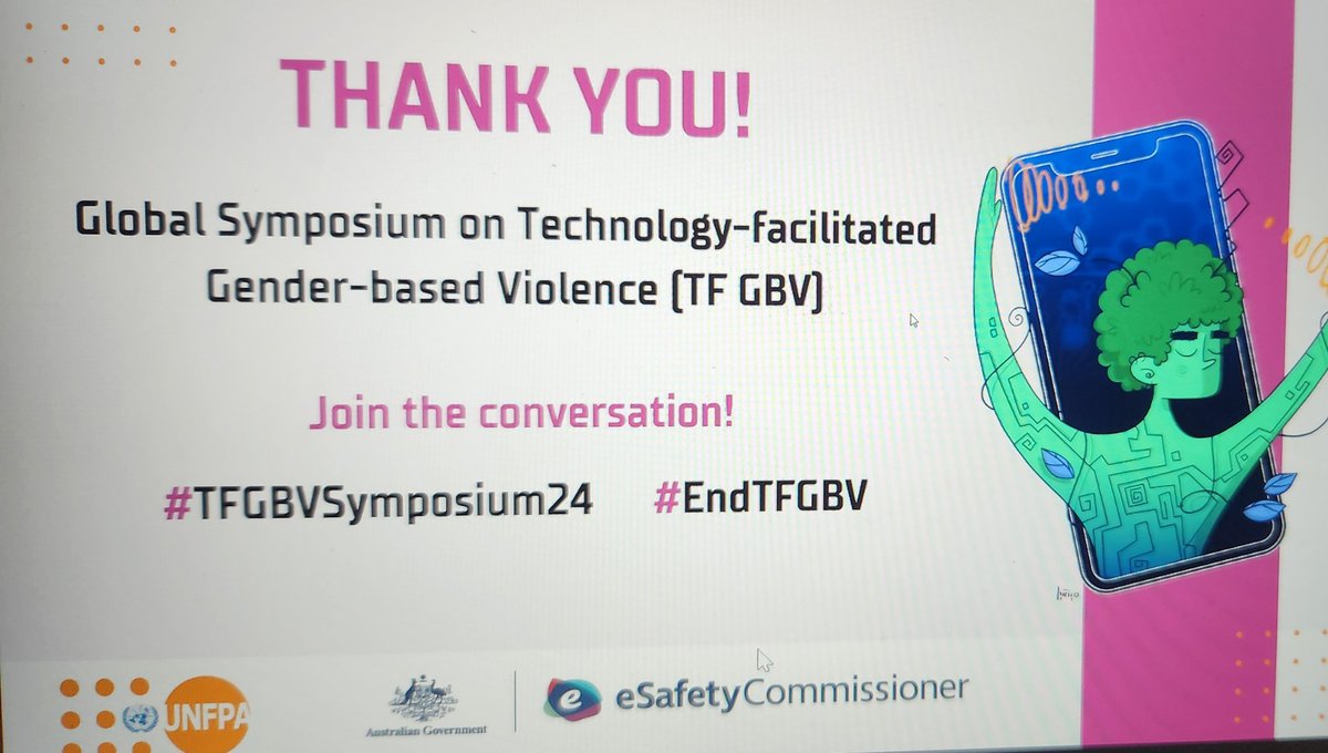 And it's a wrap! An end to the midnight starts in #Fiji joining this week's 2nd global #TFGBVSymposium24. Worth the sleepless nights for valuable #TFGBV information shared - & connections. Part exhausted; part overwhelmed; refocused on making the impossible to #EndTFGBV possible!