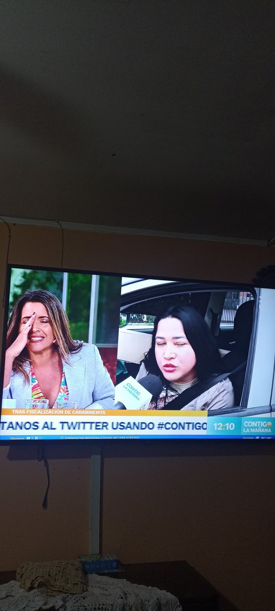 Lleva 4 años en Chile y  ella viene a imponer las reglas, estás personas son unas patuas #contigolamañana