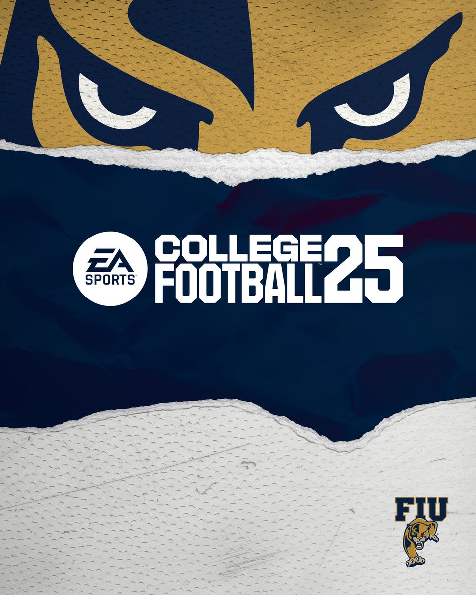 We're in the game! @EASPORTSCollege #CFB25 #PawsUp @FIU @FIUAthletics