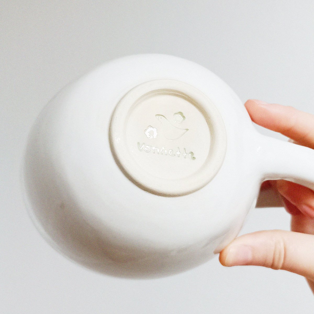 ✿ SNOWY GREEN GOOSE MUG ✿
