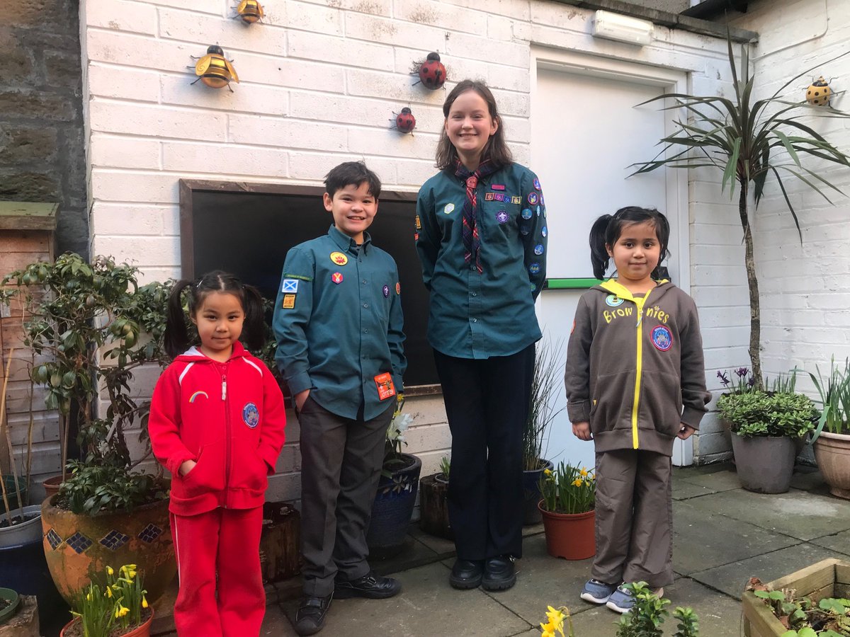 Happy World Thinking Day! HSD pupils who are involved in the Guiding and Scouting movements have been wearing their uniforms to celebrate the day where they think about others across the world, and this year’s theme ‘Our world, our thriving future’. Great work everyone! 🌍