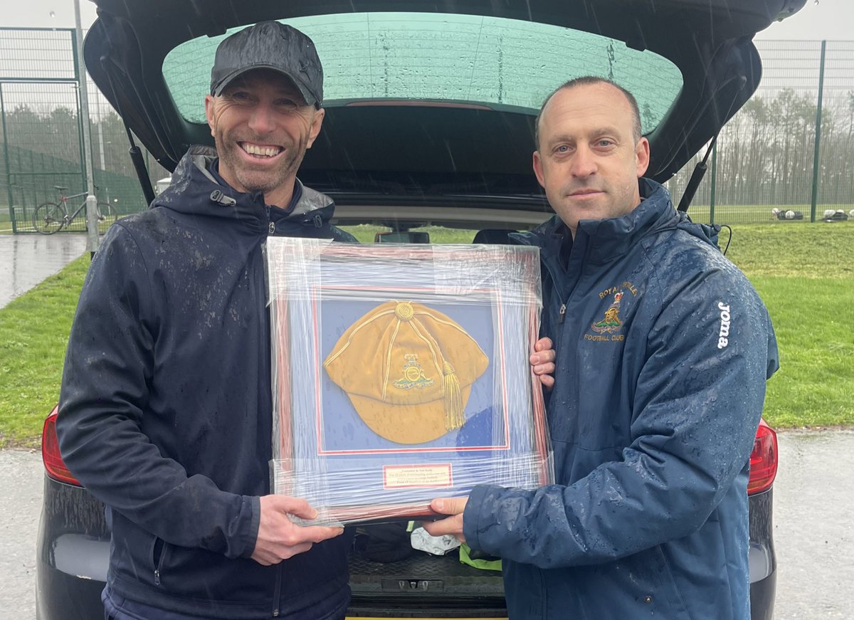 After 24 years service today we said goodbye to <a href="/rylesn4/">Neil Reilly</a> a true legend within the soldiers sport. Representing football at Corp level for both the <a href="/FA_REME/">REME Football Association 🇹🇩⚽️</a> and <a href="/royalartillery1/">Royal Artillery</a> playing at all levels -  <a href="/ArmyU23/">Army Development (U23) Squad</a> to <a href="/Armyfa1888/">Army FA</a> to <a href="/UKArmedForcesFA/">UKAF Football</a> finishing with the Masters (page1)